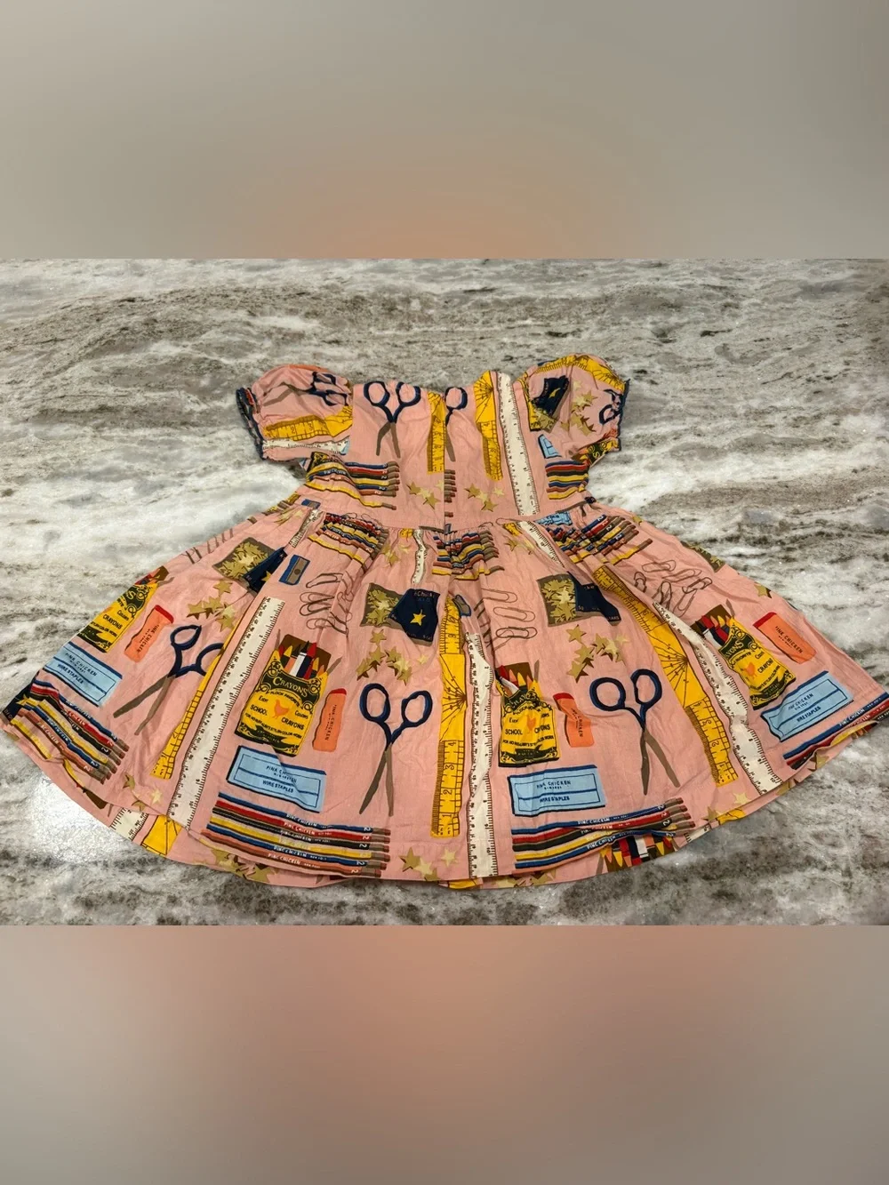 Pink Chicken Girls' Hermione Dress in School Supplies